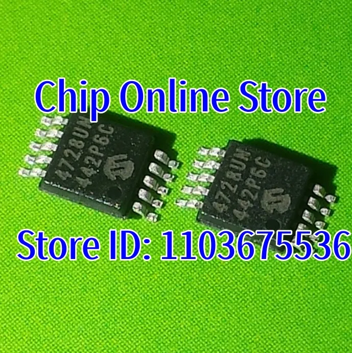 5~100pcs  MCP4728-E/UN  MCP4728T-E/UN  MCP4728  MSOP-10  New Original  Digital to Analogue Converter