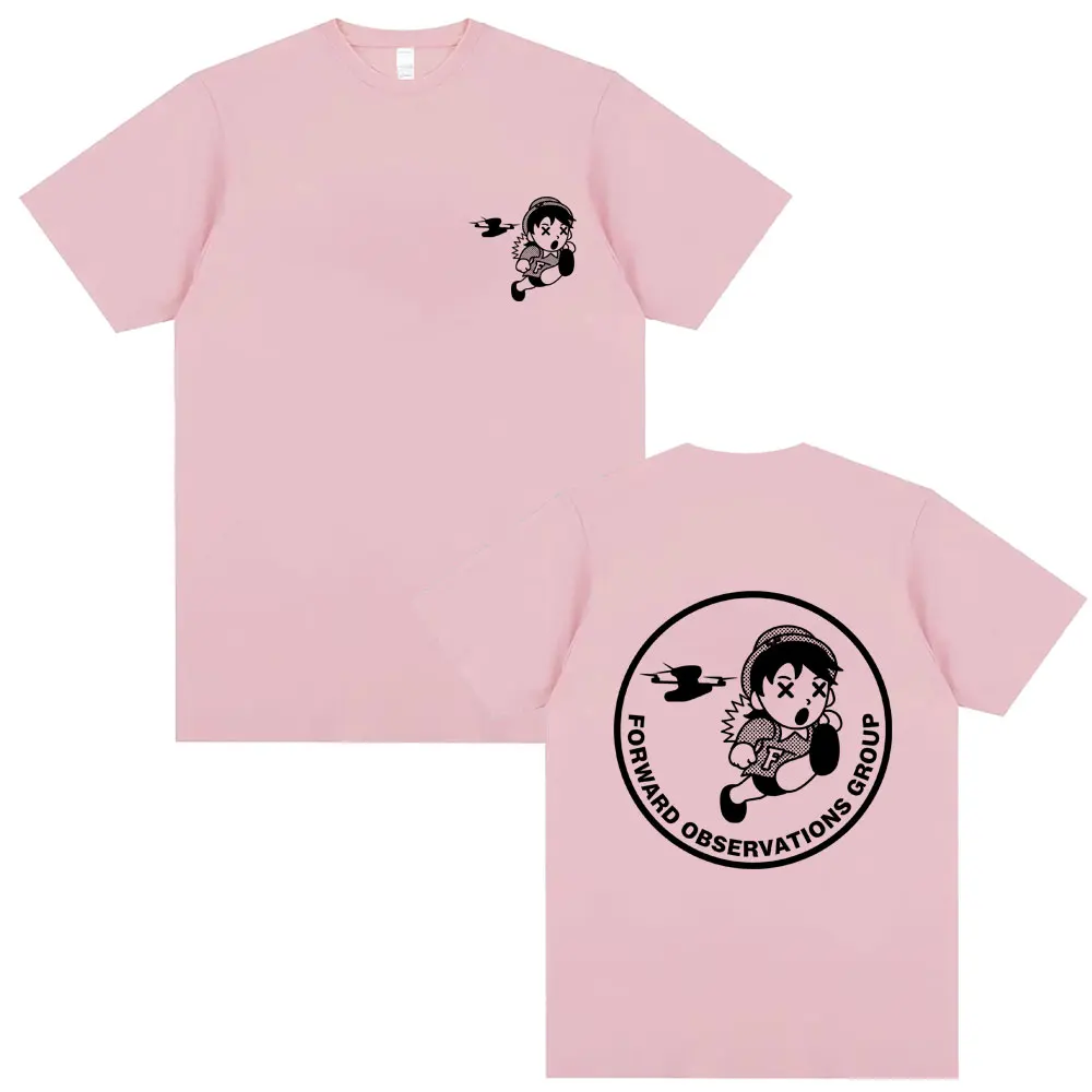Forward Observations Group Run Militär-T-Shirt für Herren und Damen, lässig, hochwertige T-Shirts aus weicher Baumwolle, modisches, übergroßes T-Shirt für Herren – Detail 7