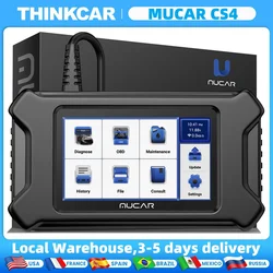 Mucar CS4 CS6 Obd2 Scanner ECM/SRS/ABS/TCM System 5/7 Reset Lifetime Free Car Code Reader Auto Diagnostic Tools for 99% Vehicle