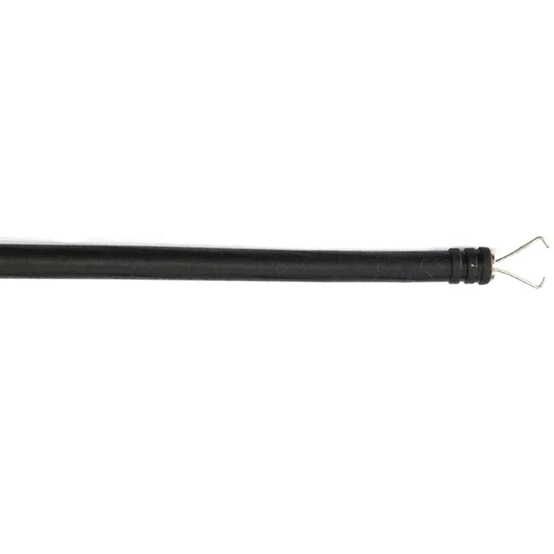 Multimeter-Anschlusskabel, 4 mm, Bananenstecker, isoliert, für Hochspannung, flexible Sonde, Federschäden, Testhaken – Detail 7