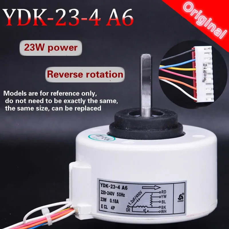 

Brand new original YDK-23-4 A6 motor fan fan motor 23W accessories for Chigo 2P indoor air conditioner