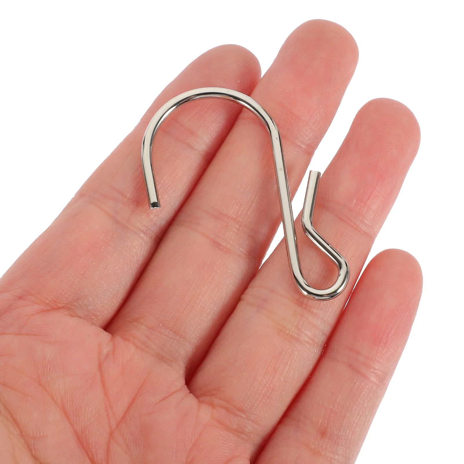 

72pcs Metal Hooks S Shaped Silver Kitchen Storage Holder For Home Bathroom Camping Organizer Pots Pans Utensils Clothes S Hooks