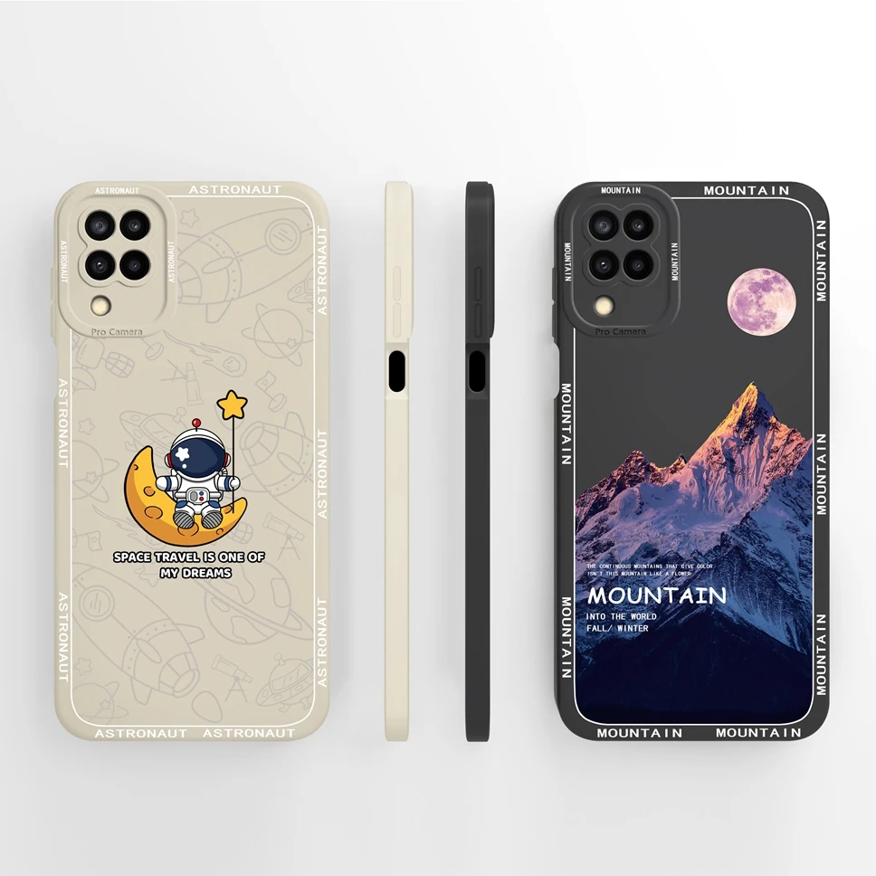 For Samsung Galaxy M12 A12 F12 Phone Cases Silicone Protective Back Cover For SamsungM12 GalaxyA12 F A M 12 Fundas Bumper Capa