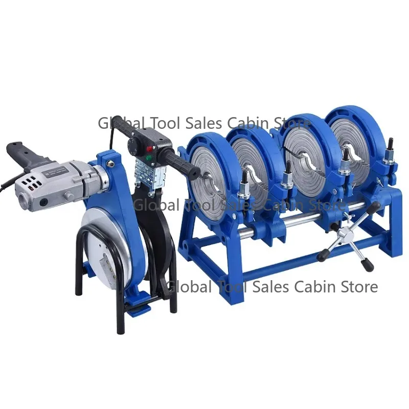 MS160-4 Quality Assured Hot Selling Butt Welding Machine PPR PVC Pipe Fusion 40-160mm Durable Welder for Plumbing And Constructi
