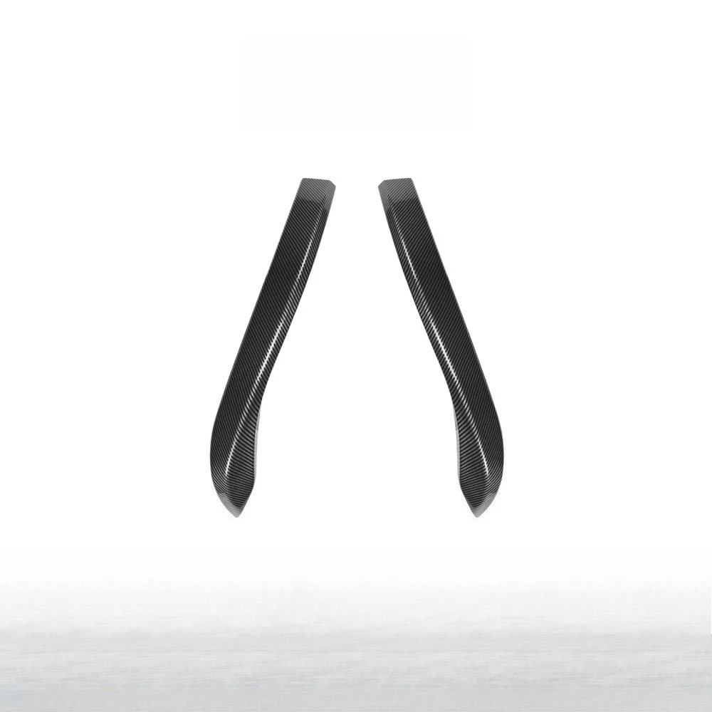 For VW Golf 8 MK8 GTI/R-Line 2020-2024 - CS Style Front Bumper Canards, ABS Plastic Air Dives, Tuning Aero Kit (Left+Right Set) view 6