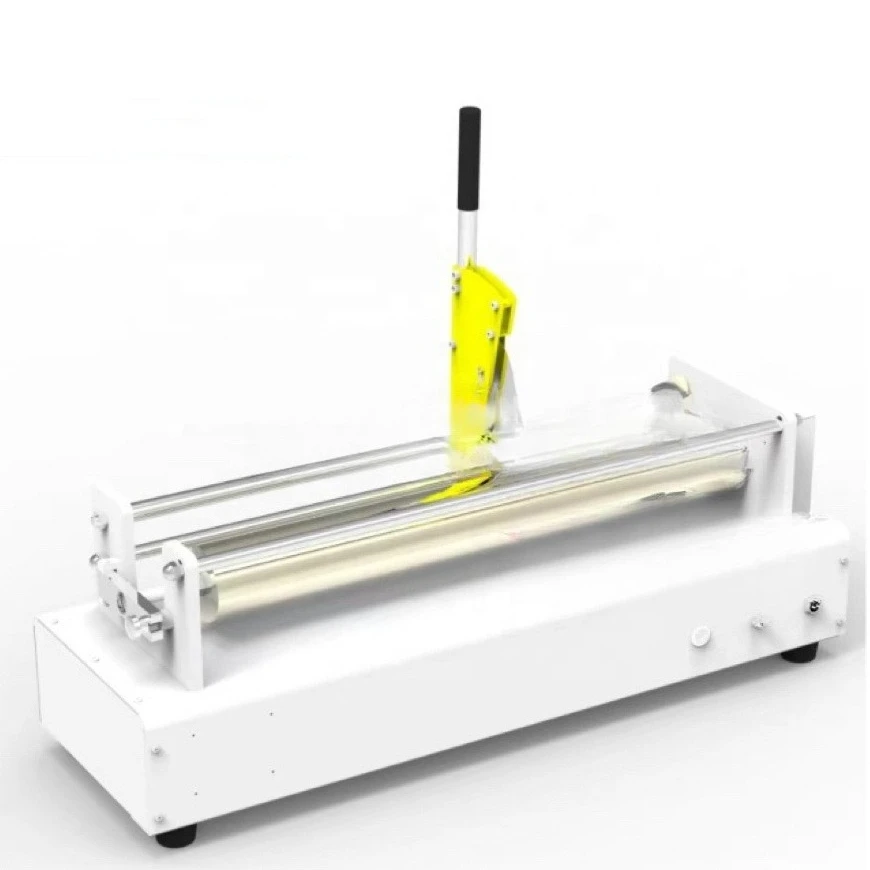 

CF-A Electric aluminum hot foil paper slitting A1 640mm cutting roll cutter machine