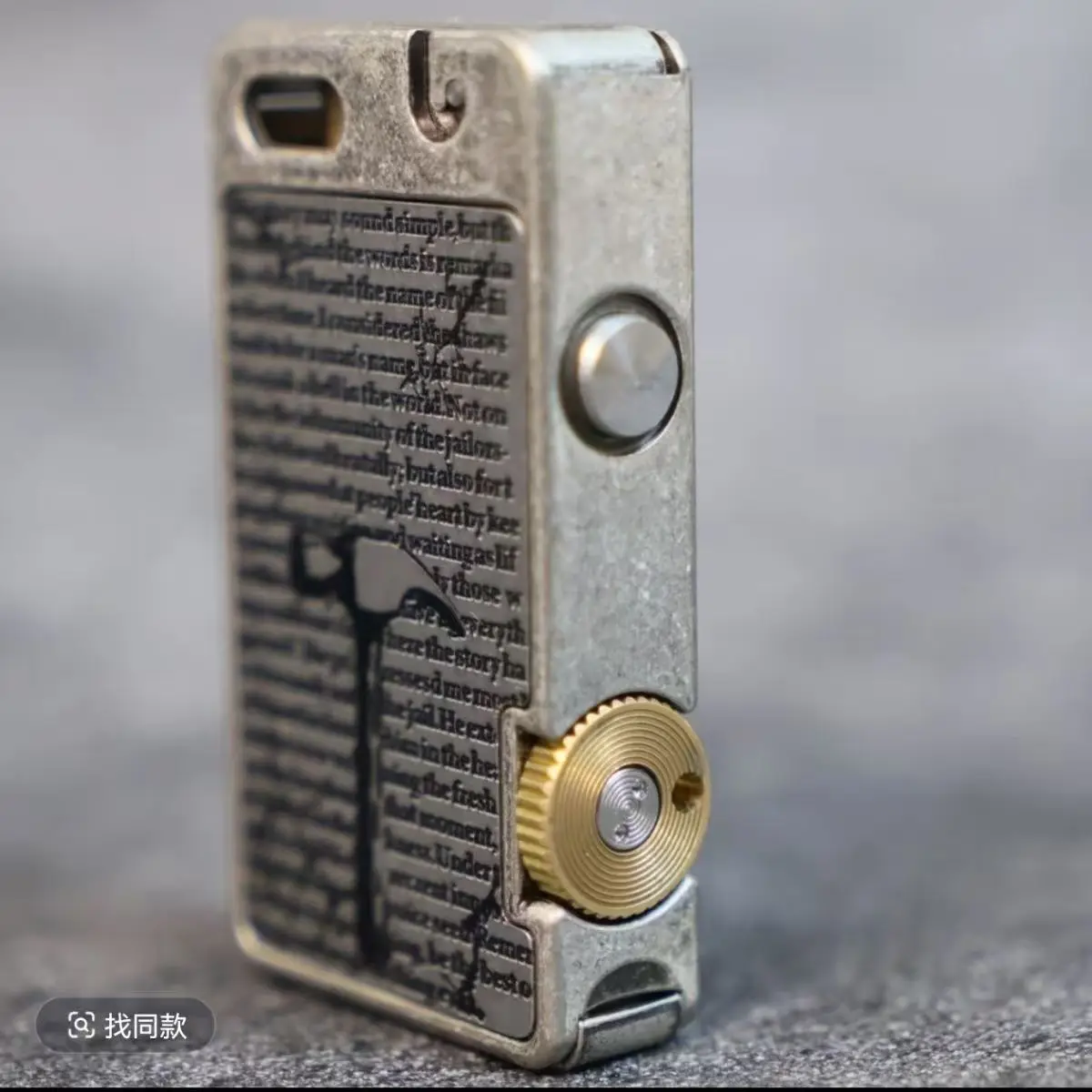 CHIEF Kerosiene Lighter Creative Shawshank Redemption Ejection Ignition Personalized High-end Men's Gift Tide Torch Lighter