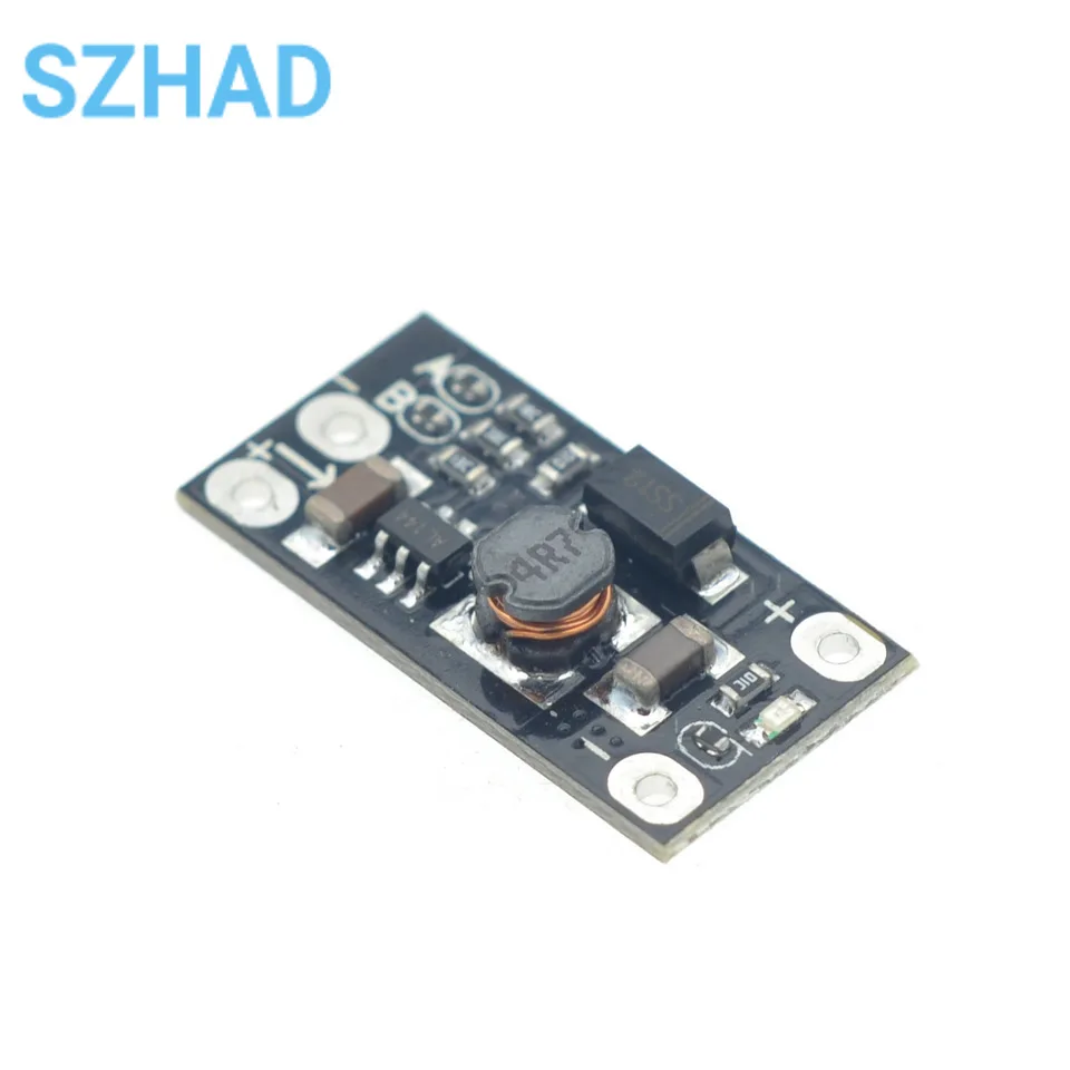 3.7V To 12V Mini DC-DC Boost Module Supports 5V/8V/9V/12V Output Lithium Battery Boost