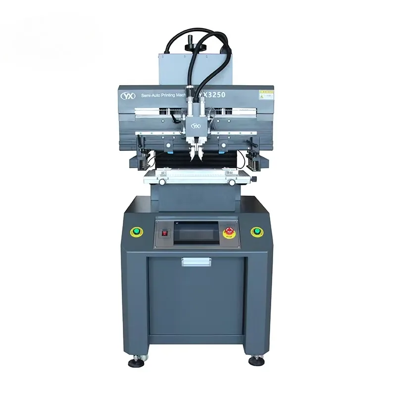 Paste printer LED assembly line for YX3250 PCB solder paste semi-automatic template printing machine