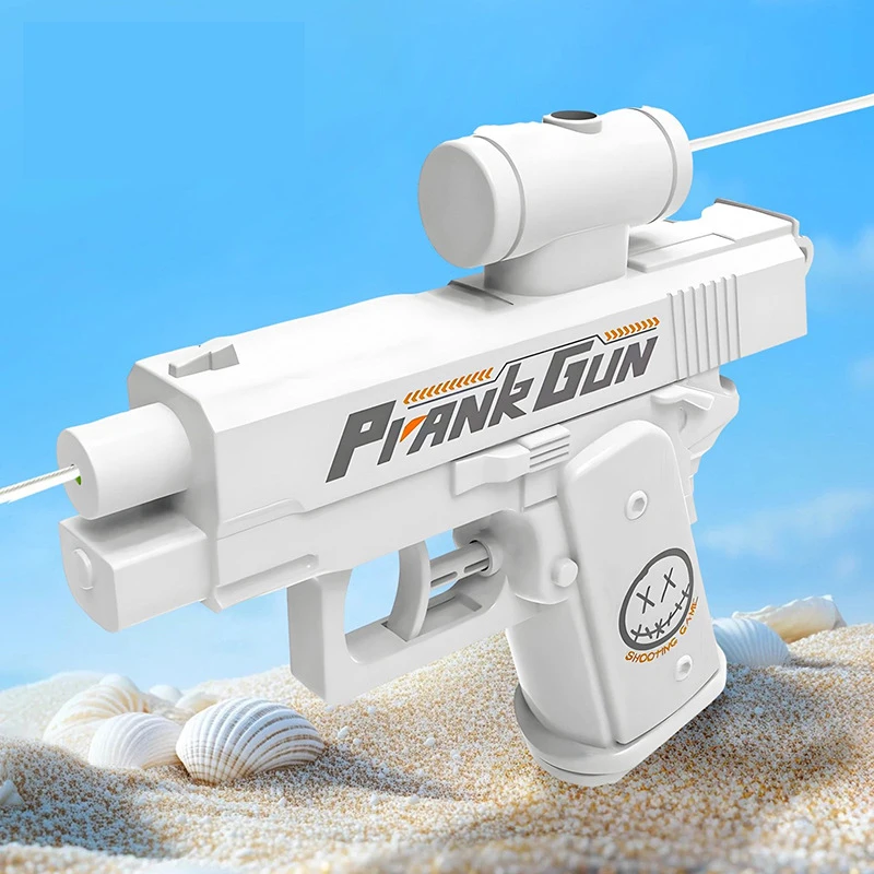 Divertente pistola ad acqua inversa bifacciale - Mini spruzzatore d'acqua tattico per bambini e adulti Piscina Spiaggia Lotta in acqua Scherzo estivo Giocattolo regalo