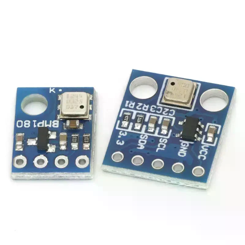 【New】1 Set High-Precision Digital Pressure And Temperature Sensor Module GY-68 BMP180 Compatible With BMP085 For Arduino ESP32