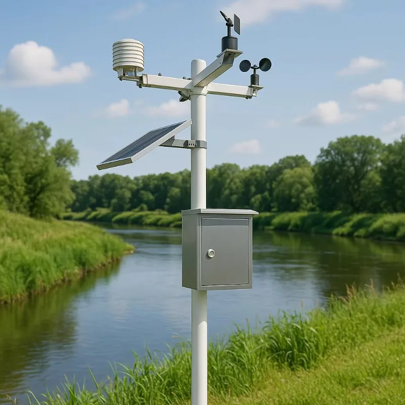 

[Hot Sale] Low Cost Iot Smart Agricultural Greenhouses Wifi Wireless GPRS LoRa RS485 Weather Station For Soil And Outdoor Sensor