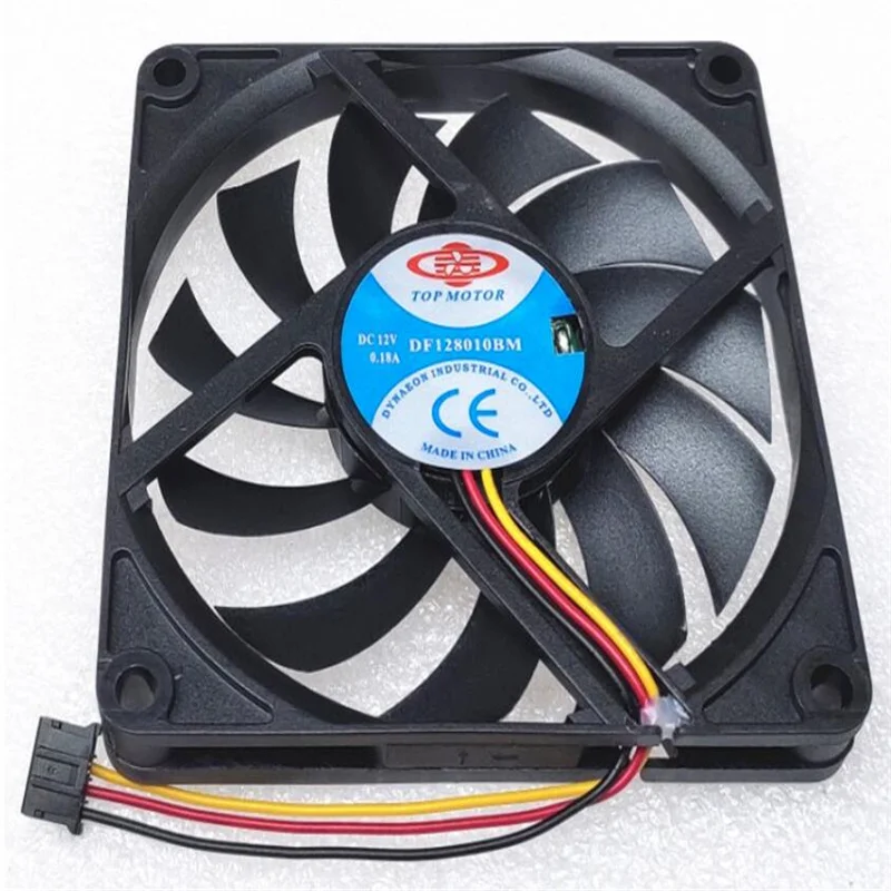 

8010 8CM DF128010BM 12V 0.18A 3800 to 3-wire double ball fan