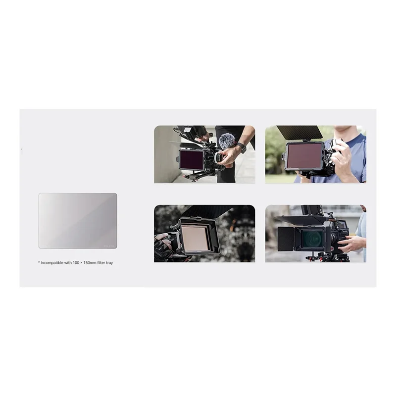 فلتر ABKI-4 X 5.65 ND 0.9 3 توقف مقاوم للماء ومضاد للخدش مع 4 × 5.65 بوصة لنظام الصندوق غير اللامع