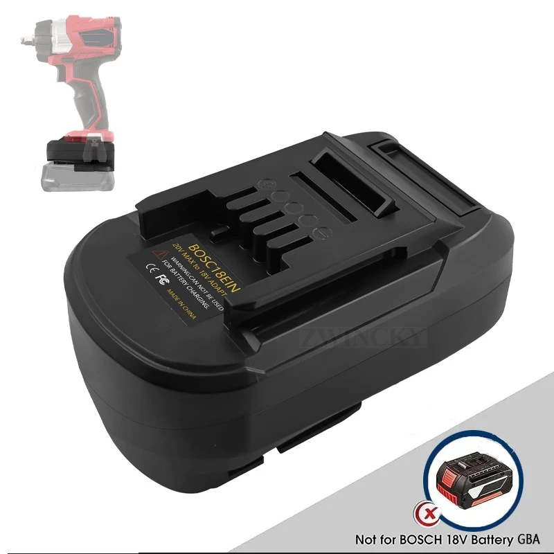 

Adapter Converter for Bosch 18V Li-ion Battery To for Einhell 18V Li-ion Battery for Einhell Cordless Power Drill/Driver Tools