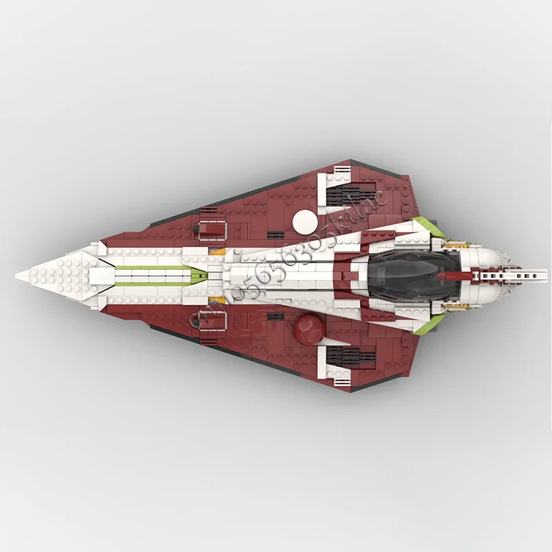 1515 PCS MOC Star Battle Custom Starfighter Transforming Spaceship Model Building Blocks Stacking Bricks Creative Kid Toy Gifts