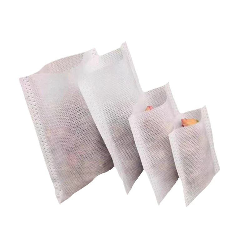 Image 4: 100 pcs/lot sachets de thé filtre sachets en papier passoire à thé infuseur bois cordon sachet de thé pour herbes thé en vrac 3 tailles