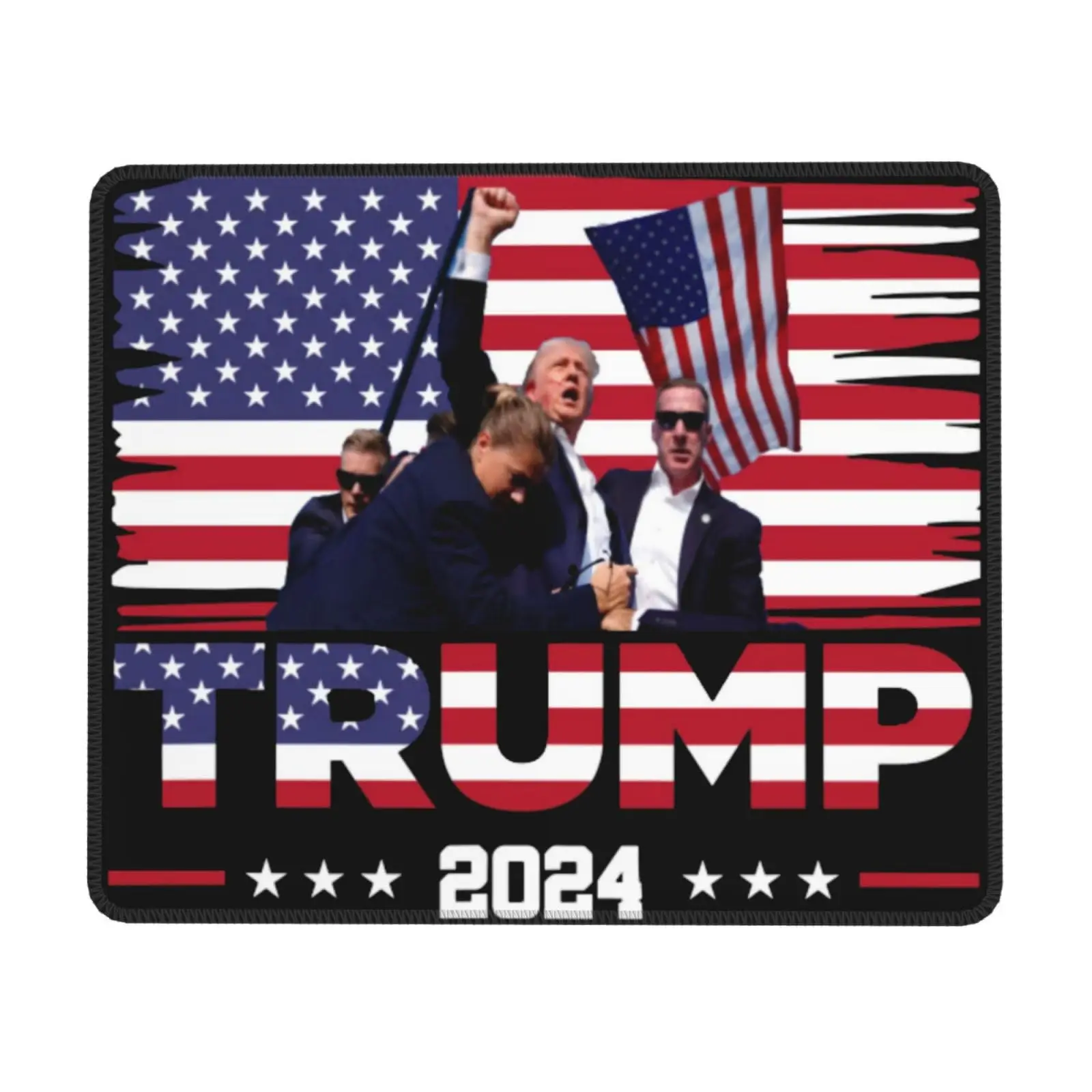 

Trump Vance 2024 Hot-Selling Square Mouse Pads Comfortable Gaming Mousepad Mouse Mat Keyboard Mats Desk Pad 18x22cm