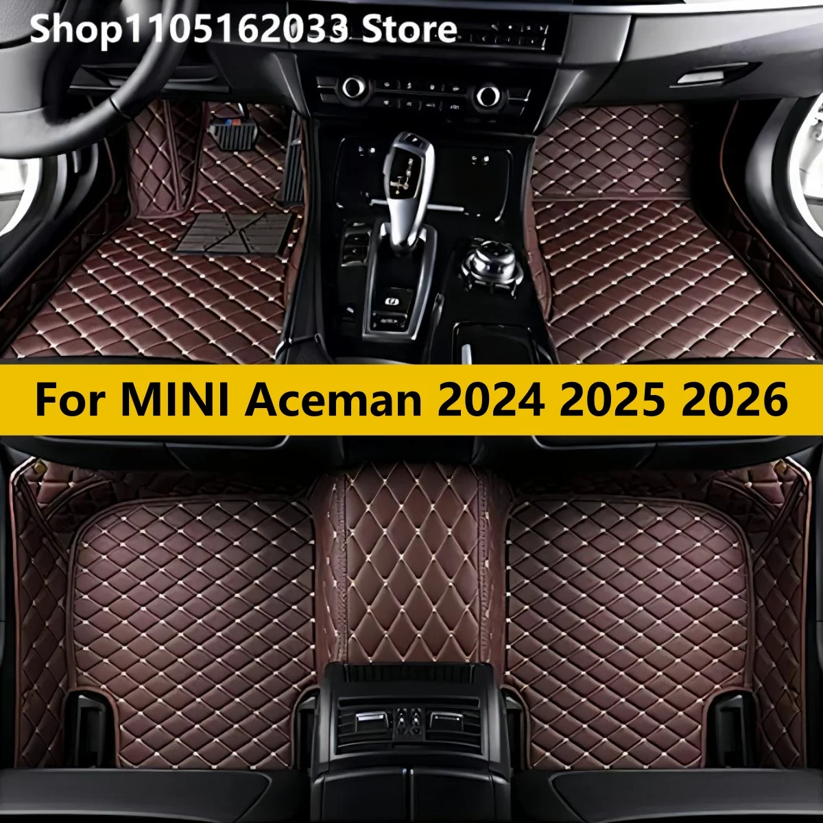 

Car Floor Mats For MINI Aceman 2024 2025 2026 Waterproof Full Set Floor Mats For Cars Accessories