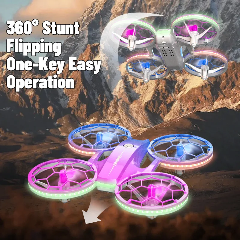 JRC NEUE H127 Stunt Drone Fernbedienung Quadcopter One-touch Take-off und Helle Licht Falsch beständig Anfänger Kinder Spielzeug