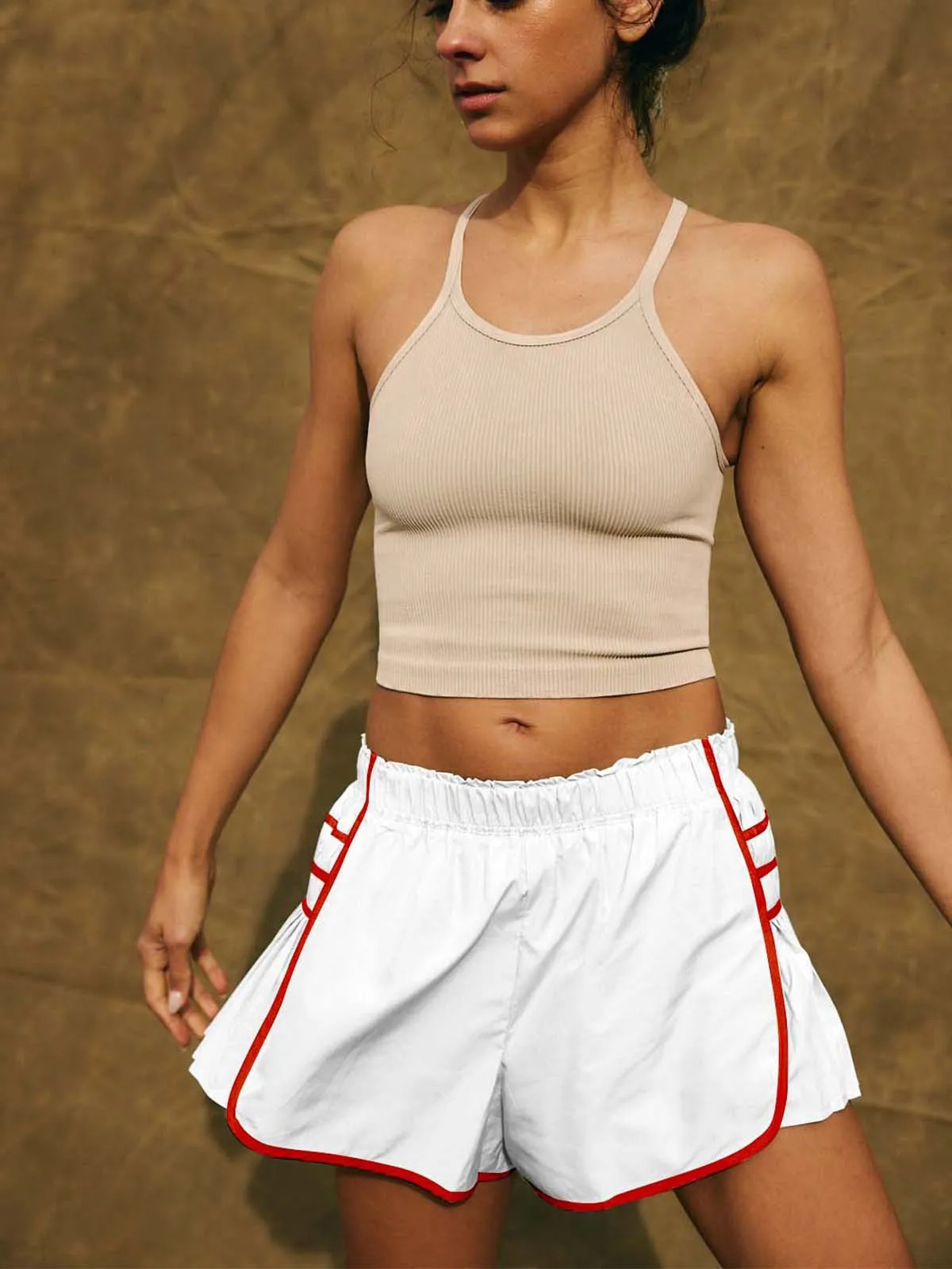 AliExpress Fangokv Women's loose breathable Sports shorts Casual Fitness Shorts Cycling Running Wearing Causal Thyin Anti-Walking Gym Yoga Pants