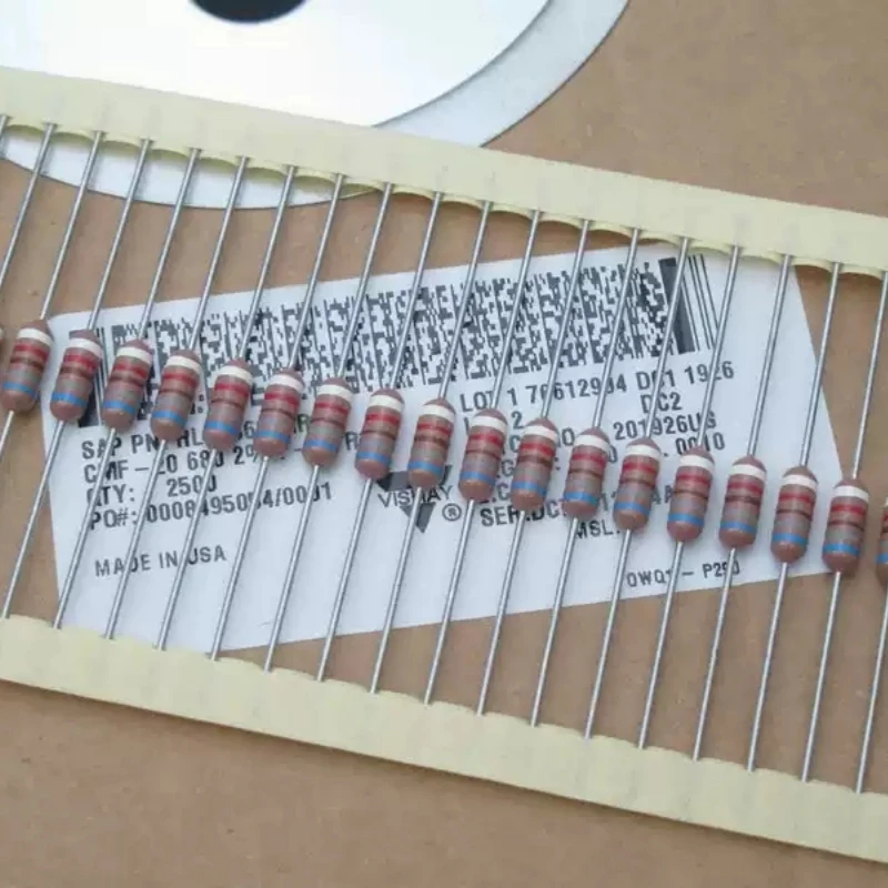VISHAY-DALE 680R resistor 1/2W 0.5W all copper non-magnetic imported from Dani, USA