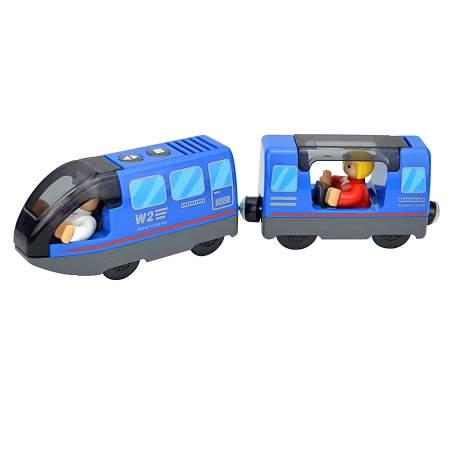Boîte de Train en bois Set Transport Jeu pour enfants Simulation Train Track Jou Boîte de Train en bois Set Transport Jeu pour enfants Simulation Train Track Jou