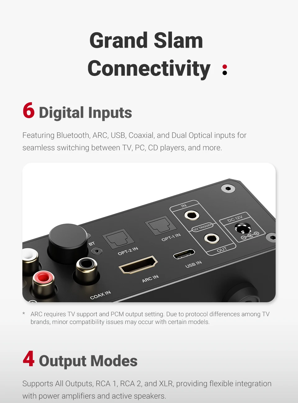 AIYIMA D20 HiFi DAC-Decoder AK4493SEQ ES9039Q2M XMOS XU316 USB DSD512 Bluetooth 5.1 LDAC RCA XLR Audio-Konverter VU-Meter – Detail 15