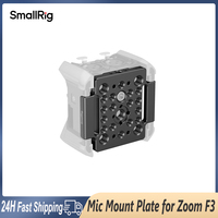 SmallRig Microphone Mount Plate For Zoom F3 Field Recorder With 1/4\