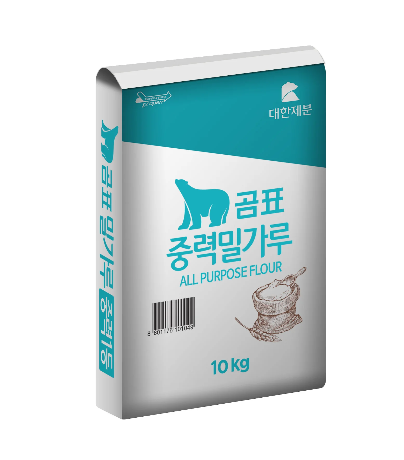 Molde coreano oficial para mesa de oso, 10KG de harina de Gompyo