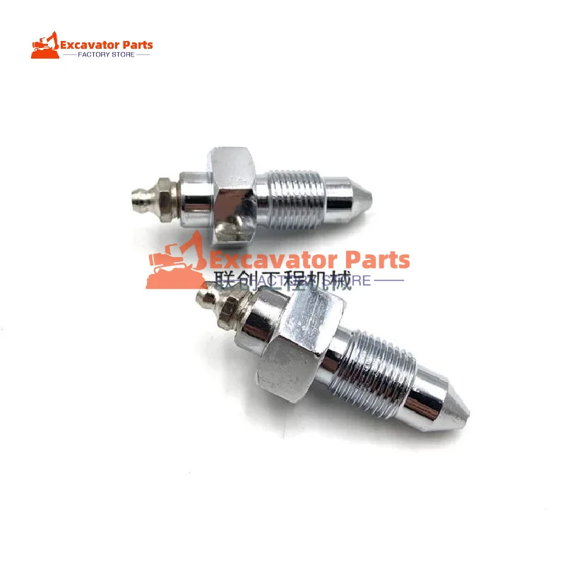 For Hitachi ZAX200 240-3G 260 Chain-beating nozzle Tension cylinder grease nipple nozzle check valve Excavator Parts