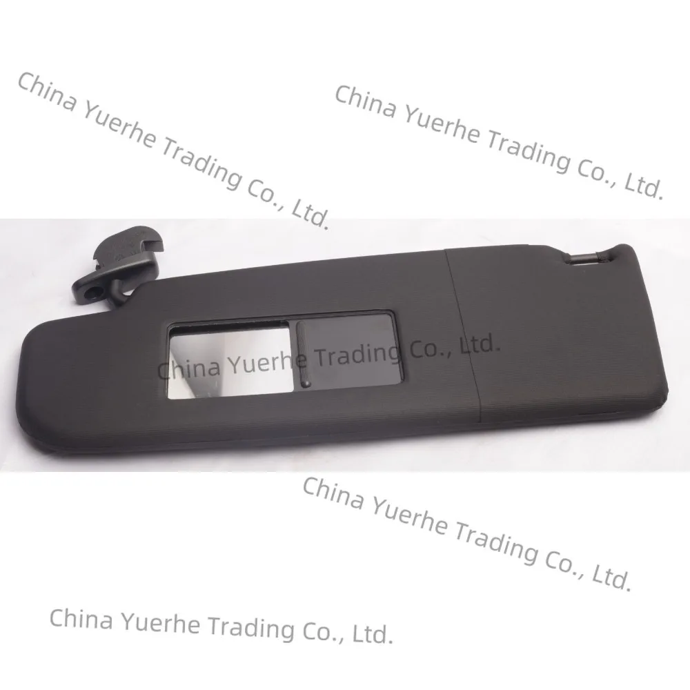 

Черный передний левый и правый слепой солнцезащитный козырек без кабеля 6Q0857551 6Q0857552 для VW Golf 4