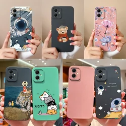 For Samsung Galaxy A06 Case Funny Pattern Upgrade Liquid Silicone Full Protection Anti Drop Funda For Samsung A 06 Phone Cover