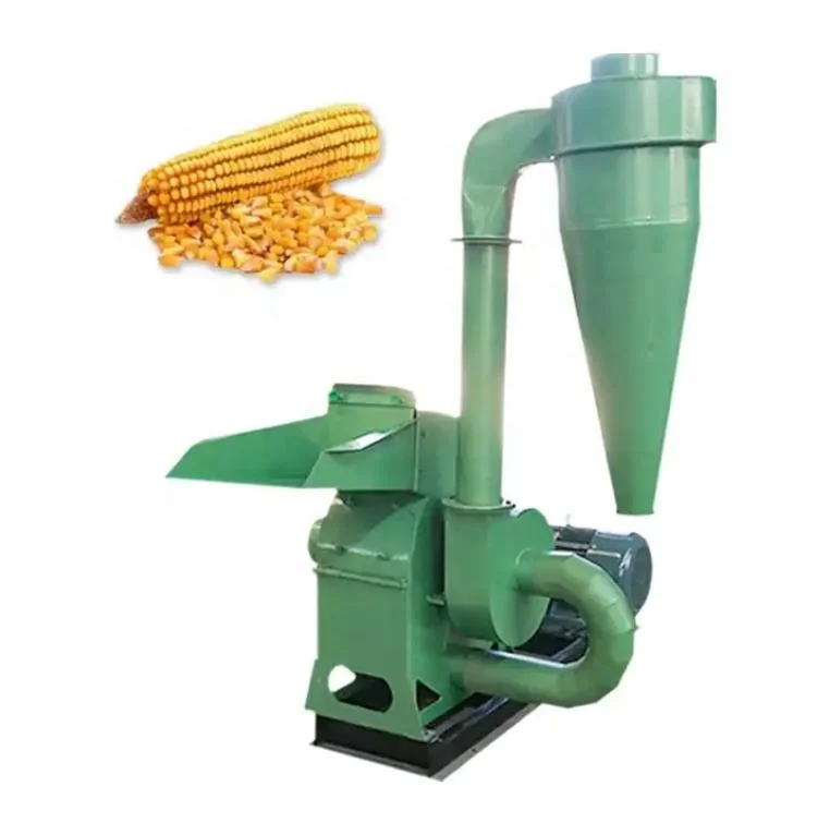 

Corn Hammer Flour MIll Machine Grinding Maize Stalks Grains Cutting Maize Stalks Hammer Mill Feed processing machines