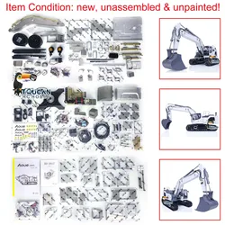 LESU LR945 KIT RC sistema di illuminazione per escavatore idraulico in metallo 1/14 modello di escavatore telecomandato modello non verniciato non assemblato TH22635