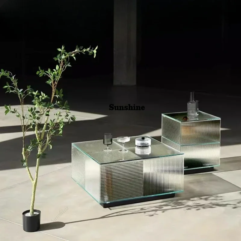 TDNordic simple household living room small apartment can be stored square table