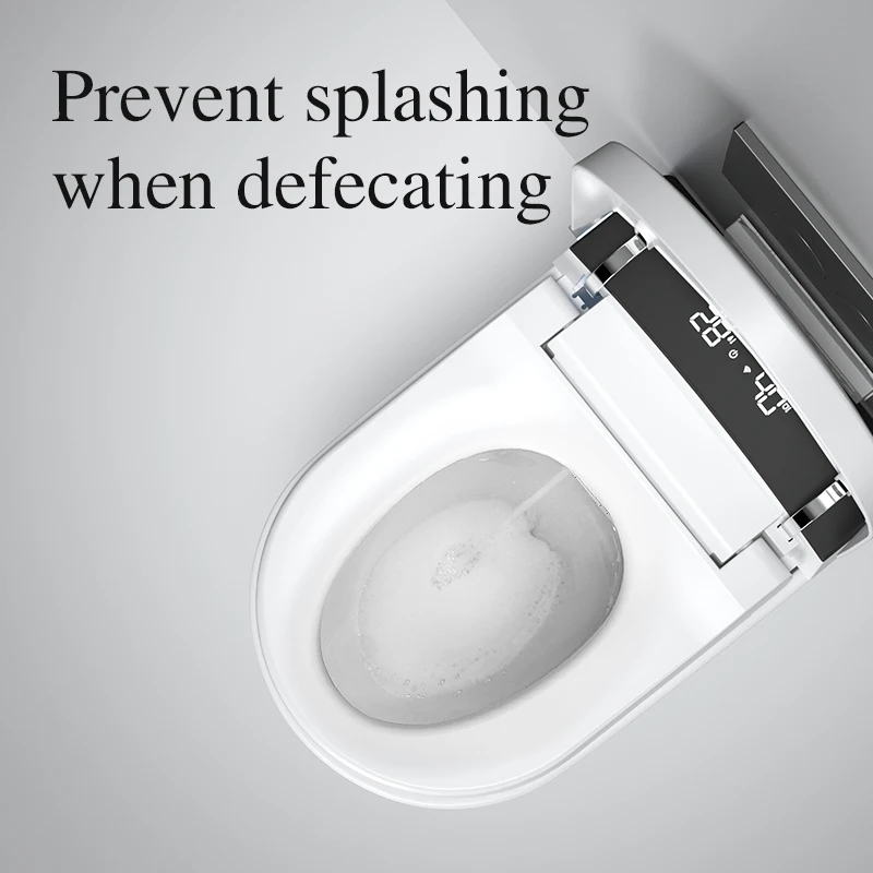 Watermark Elongated One Piece Multifunction Ceramic Wall Hung Auto Washing Automatic Smart Intelligent Remote Control Toilet