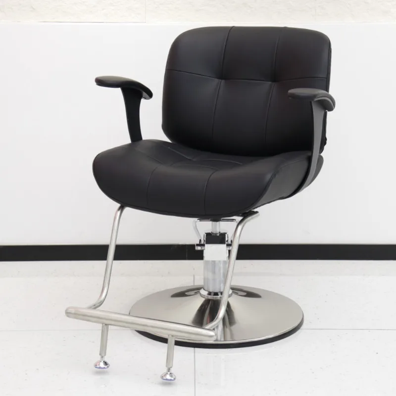 

Shop Modern Barber Chair Design Nordic Luxury Chic Barber Chair Slim Style Krzesło Fryzjerskie Salon Furniture