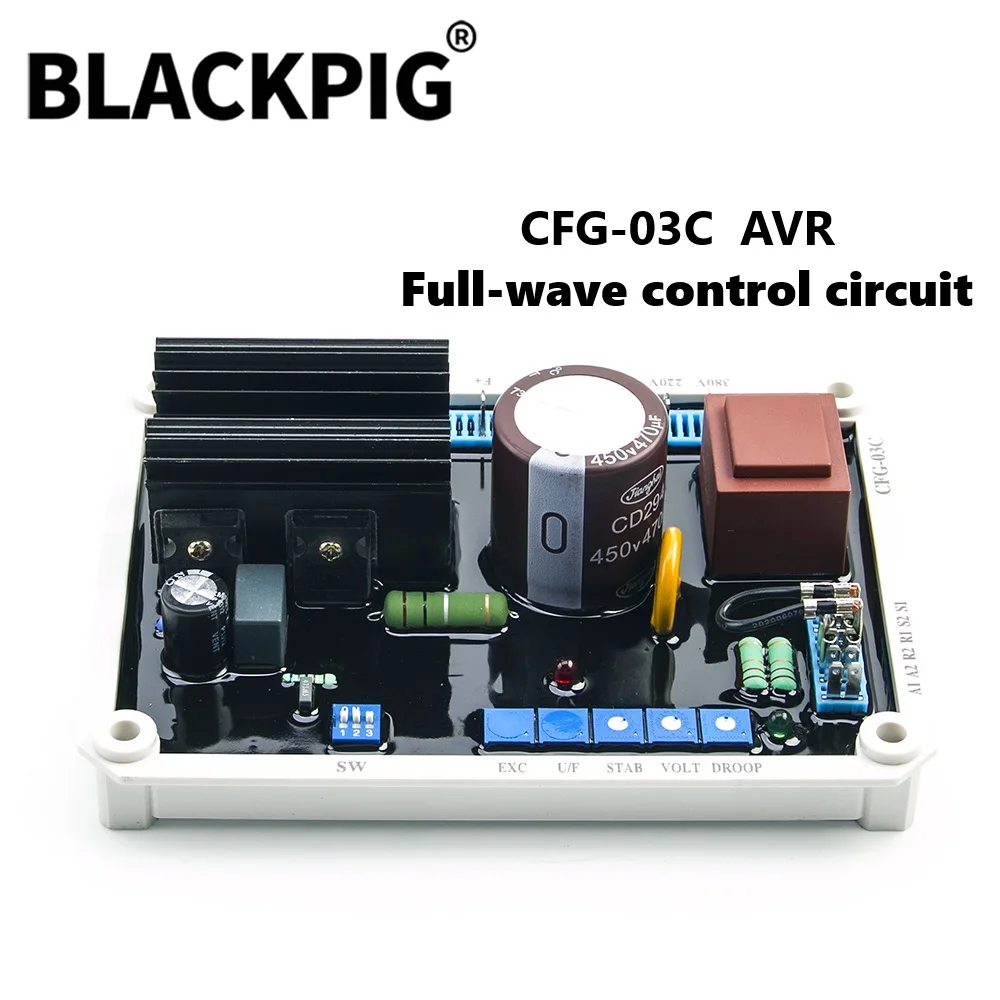 CFG-03C CFG03C AVR Voltage Automatic Regulator Stabilizer Control Board KERUI Excitation Diesel Generator Set Parts