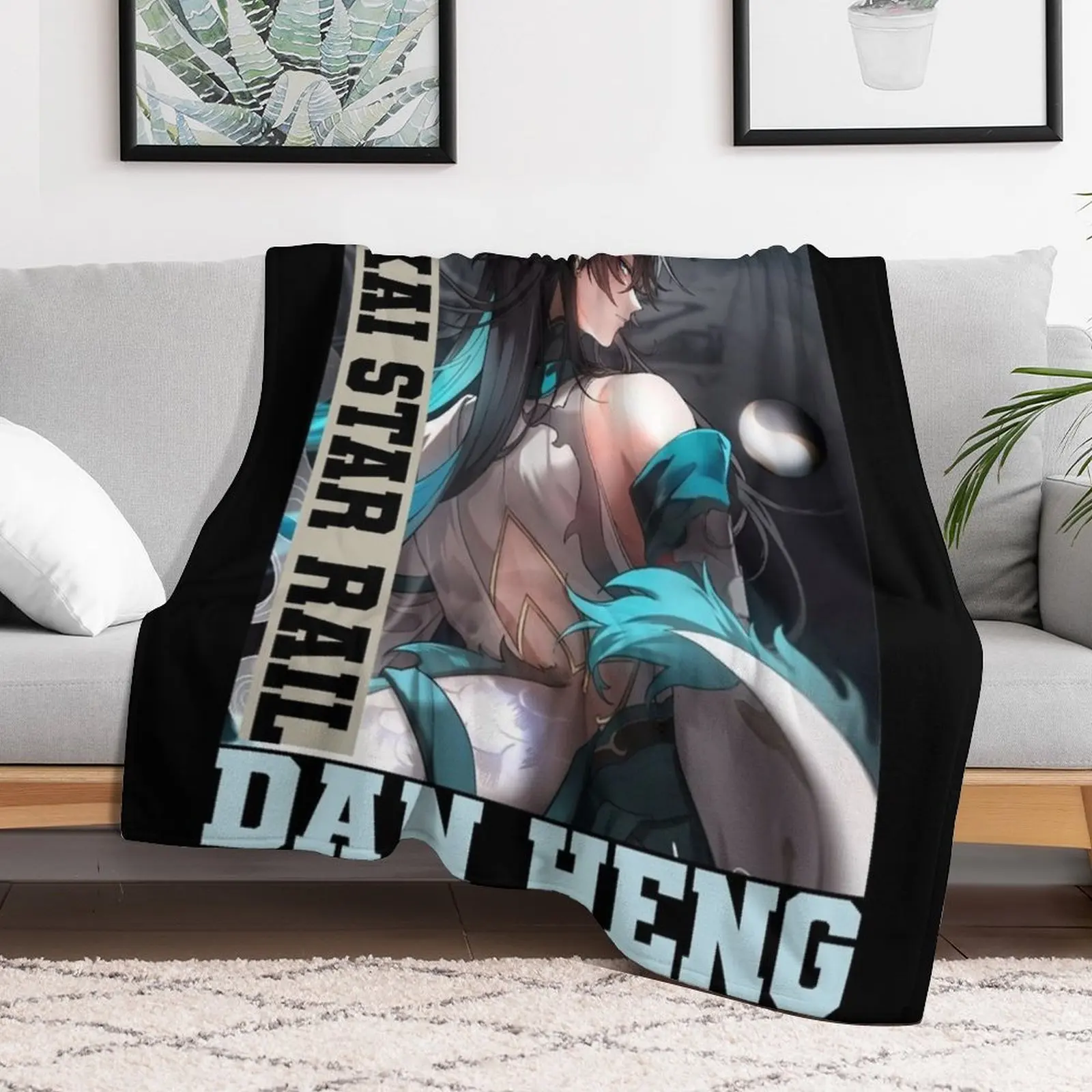 Dan Heng Honkai Star Rail Throw Blanket Summer warm winter Blankets