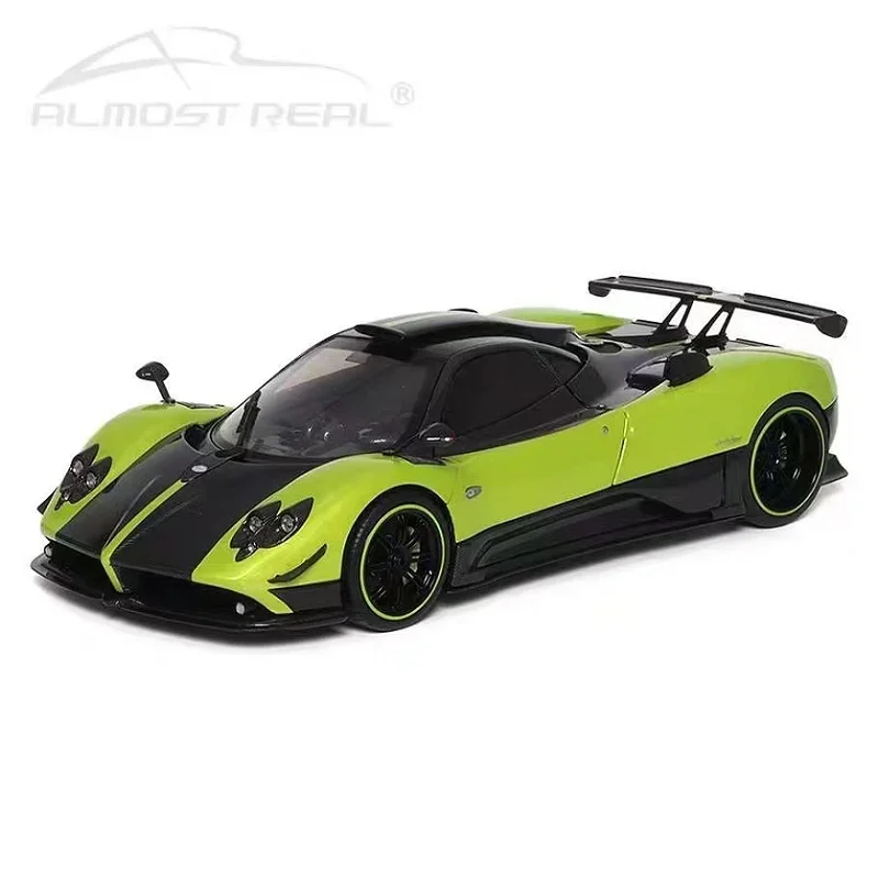 1/18 1:18 Scale For Almost Real Zonda Cinque 2009 Metal Diecast Car Model Green