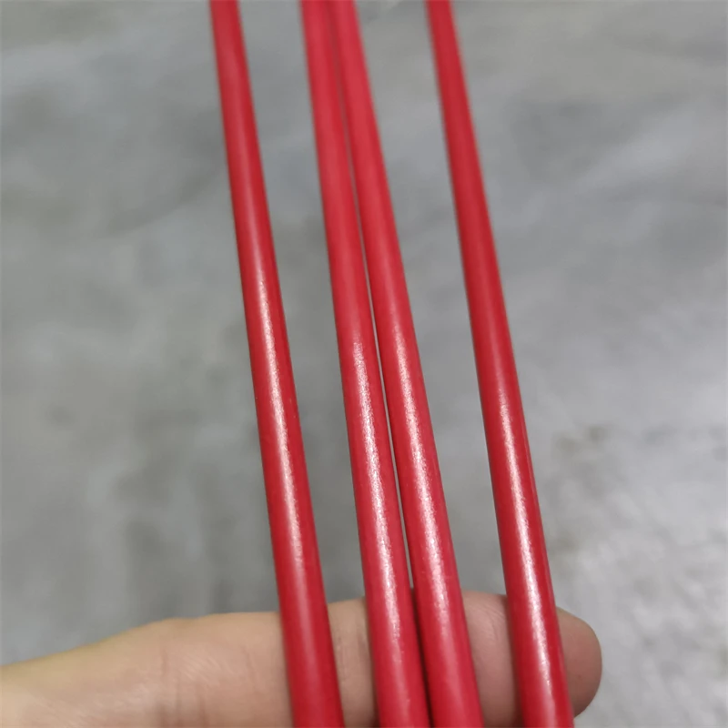 5PC Color Fiberglass Rod Diameters 0.8mm-5mm White Black Red Solid Glass Fiber Bars Arch Tent Mosquito Net Bracket Length 1000mm