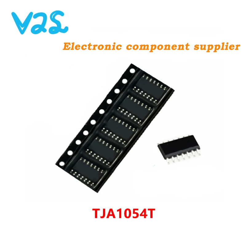 

100% New TJA1054T SOP-14 TJA1054 TJA1054AT SOP SOP14 SMD In Stock 1054 CAN transceiver chip