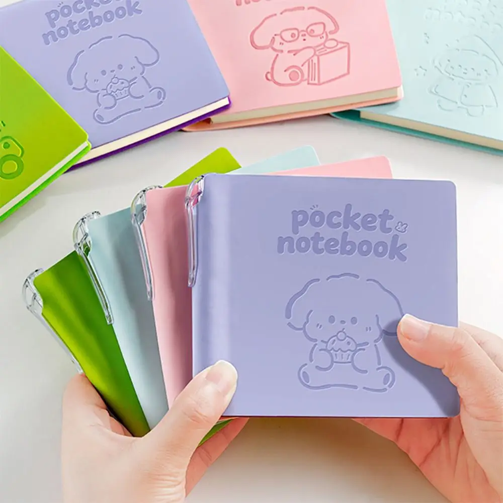 Портативная карманная книга с героями мультфильмов, утолщенная горизонтальная линия, набор ручек для блокнотов для щенков, блокнот для заметок, подарок для школы