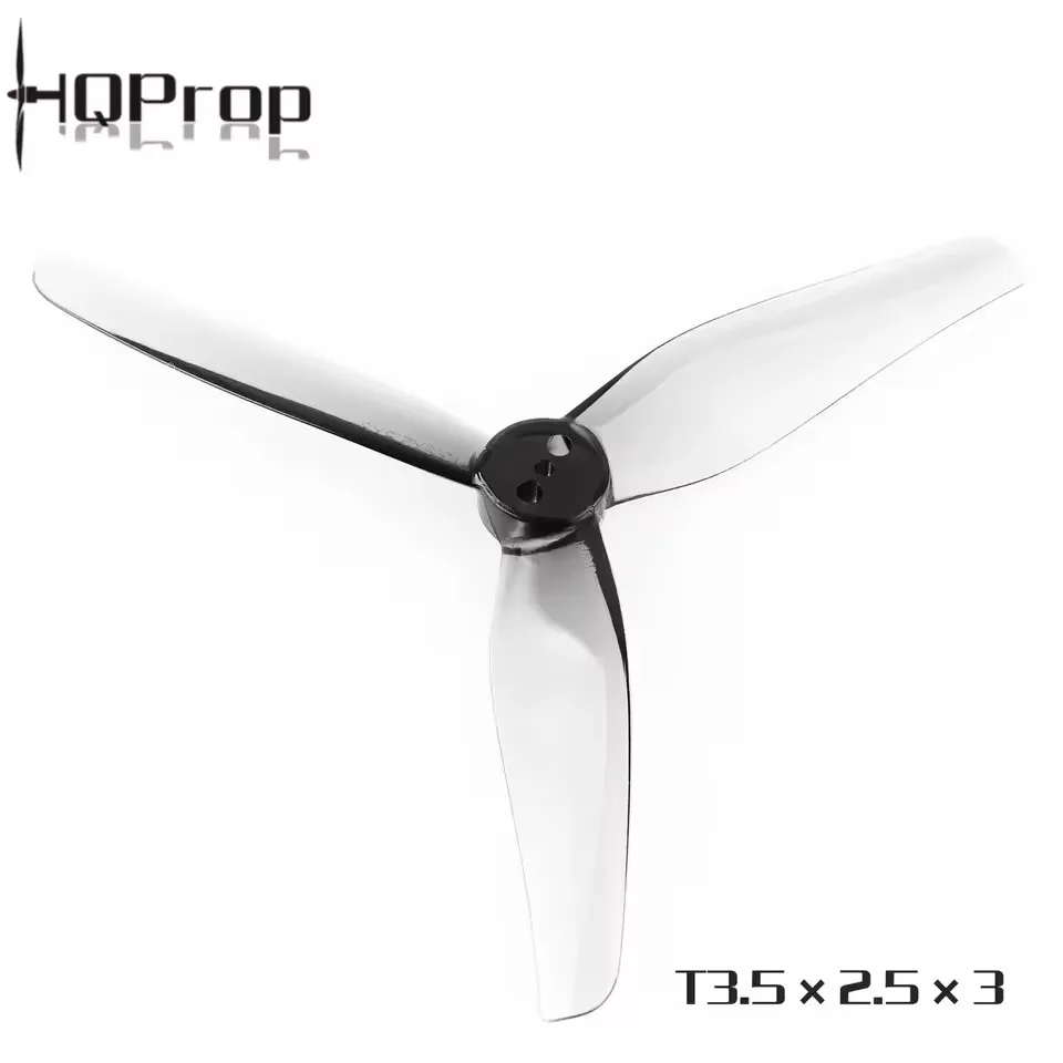 4Pairs HQProp T3,5X2,5X3 3,5 zoll Propeller 3525 1,5mm Welle 3-Blatt Requisiten Für iFlight iH3 RC DIY FPV Racing Drone HQ Prop