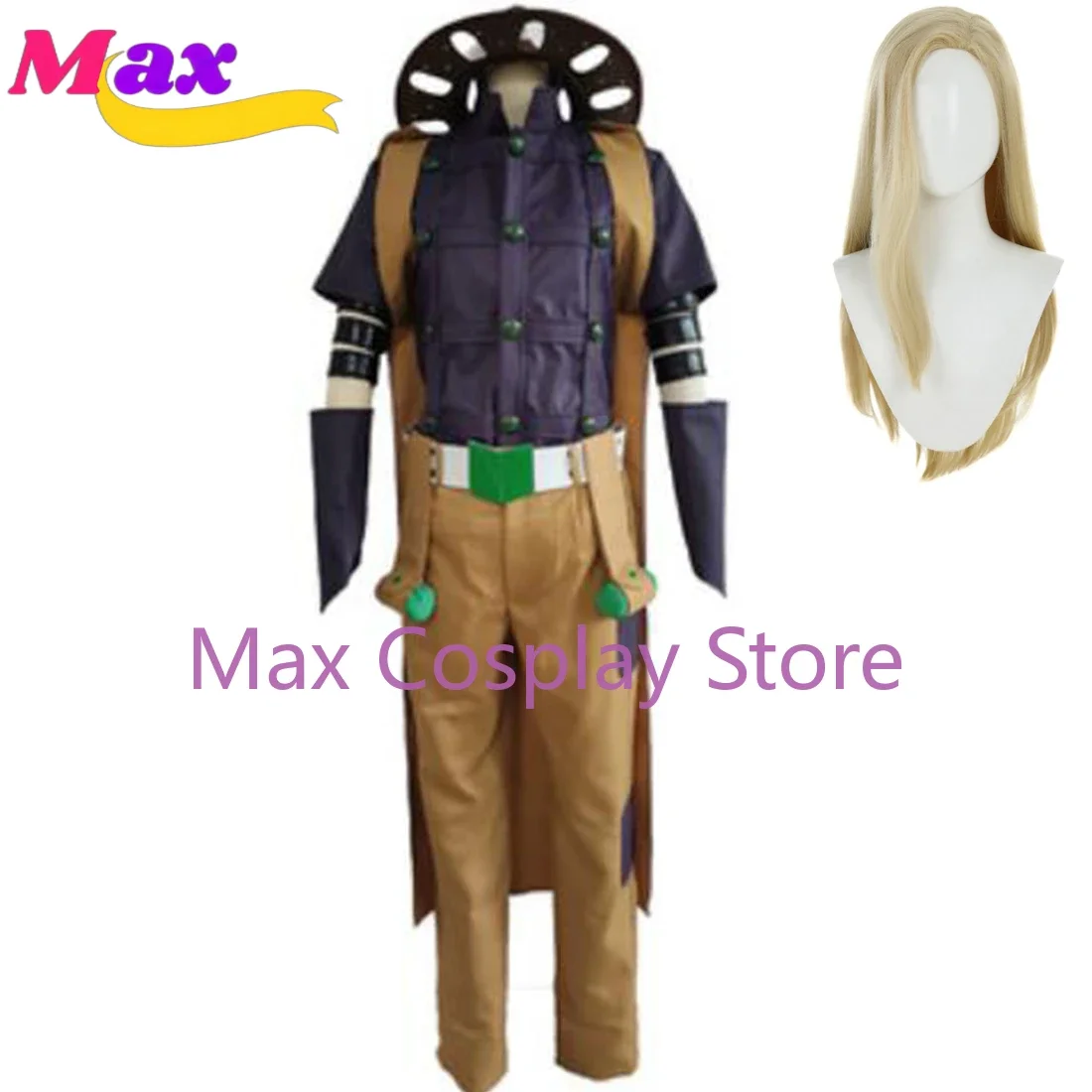 max-cos-new-style-steel-ball-run-gyro-zeppeli-cosplay-costume-multi-styles