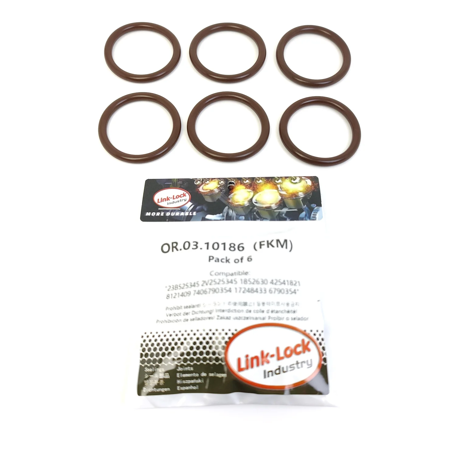 LINK-LOCK 6PCS OR.0…
