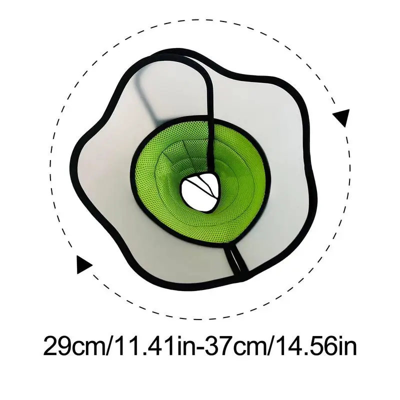 고양이 콘 칼라 조정 가능한 경량 애완 동물 엘리자베스 칼라, 부드러운 회복 E-칼라, 강아지 작은 개 및 고양이용
