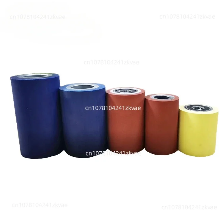 

Edge banding machine manual rubber wheel, feeding wheel belt wheel mechanical accessories Daquan
