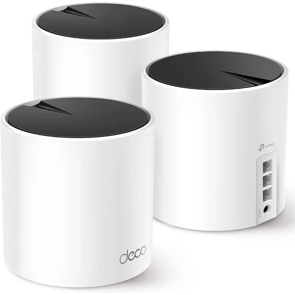 Christmas.Deco AX3000 WiFi 6 Mesh System(Deco X55) - Covers up to 6500 Sq.Ft. , Replaces Wireless Router and Extender, 3 Gigabit